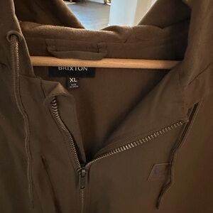 Brixton Men's Khaki Lightweight Jacket